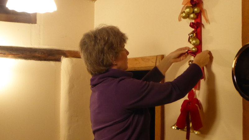 Casas rurales de Navarra preparando la Navidad